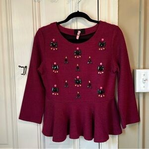 Dolce Vita gem peplum top